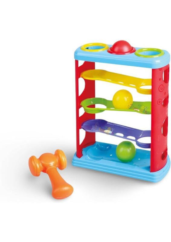 Hammer Ball Game for Kids |Hammering & Pounding Toys, Hammer Knock Ball Toys for Kids | Suitable for 3 Years and Above