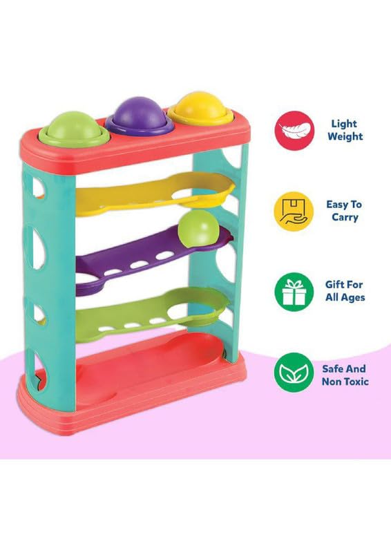 Hammer Ball Game for Kids |Hammering & Pounding Toys, Hammer Knock Ball Toys for Kids | Suitable for 3 Years and Above