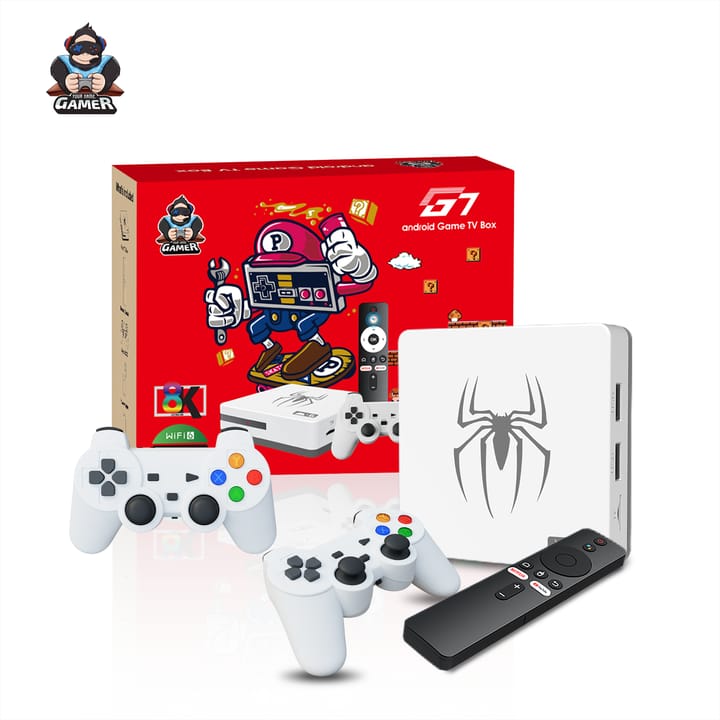 G7 Game Box Android 12 HD 8k Video Game Console 2.4G Dual Wifi Wireless PS 5 Gamepad Video Game Consoles