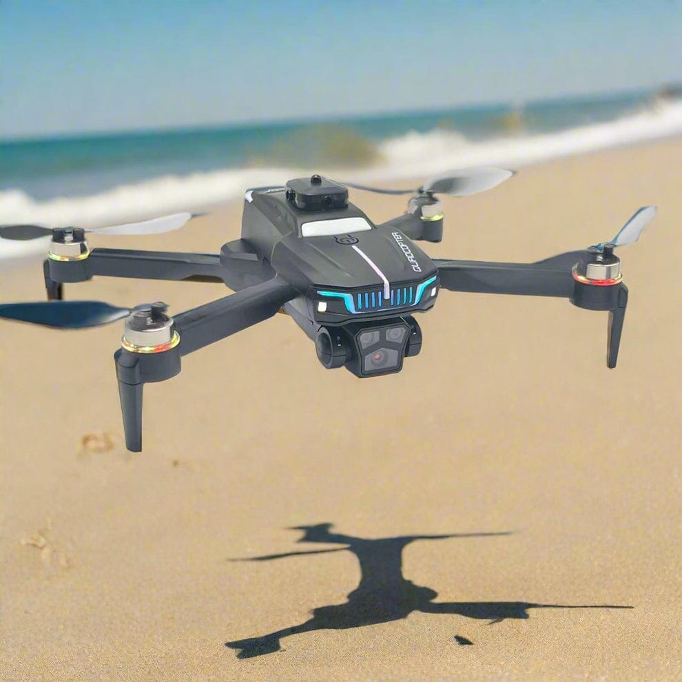 J6 Drone – Dual Battery, 180° Gimbal Camera, Brushless Motor & LED Lights | Pro-Grade Aerial Photography Drone