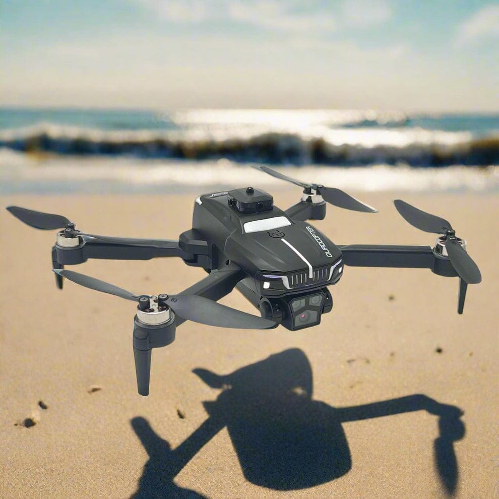 J6 Drone – Dual Battery, 180° Gimbal Camera, Brushless Motor & LED Lights | Pro-Grade Aerial Photography Drone