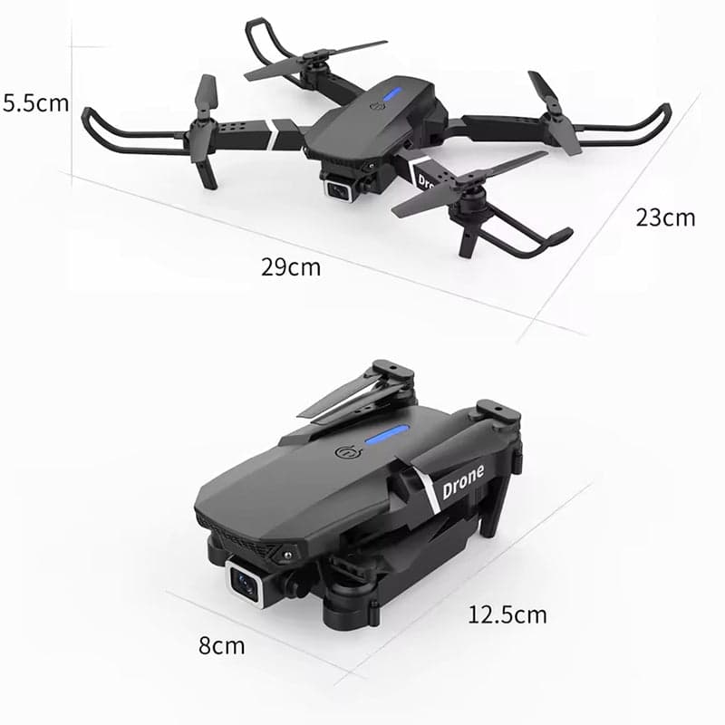E88 Pro Drone with 1080P HD Dual Foldable RC Drone