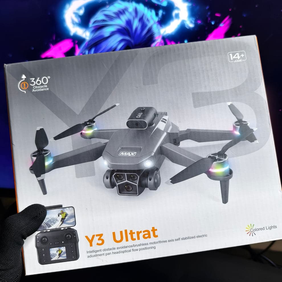 M3/Y3 Max ULTRA With Display Remote Intelligent obstacle avoidance/brushless motor/three axis self stabilized electric adjustment pan head/optical flow positioning