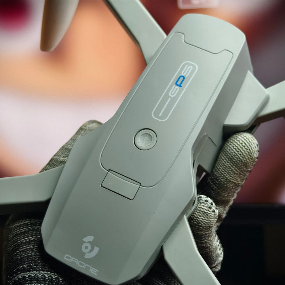 Dynalog DR-DG600C Foldable GPS Drone with Brushless Motor & Mini Display Remote