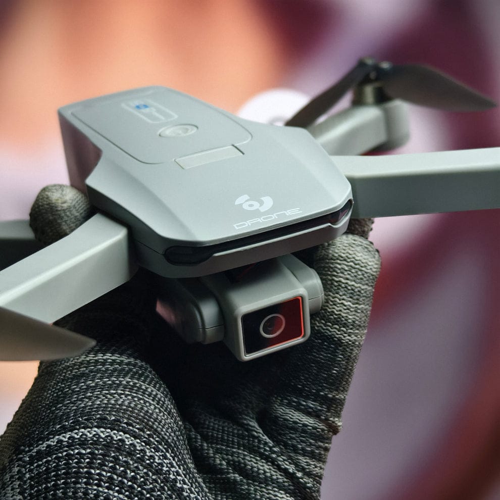 Dynalog DR-DG600C Foldable GPS Drone with Brushless Motor & Mini Display Remote