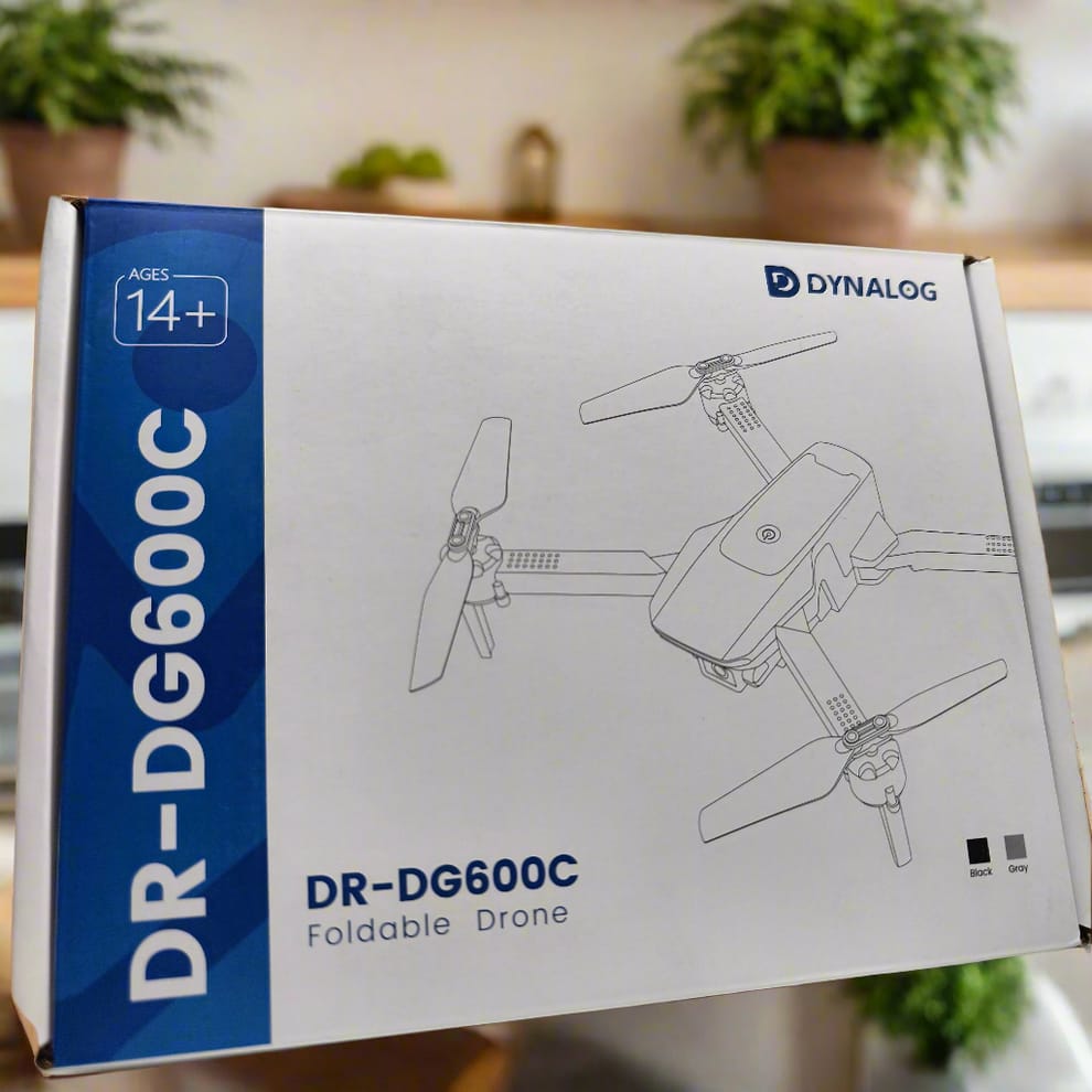 Dynalog DR-DG600C Foldable GPS Drone with Brushless Motor & Mini Display Remote