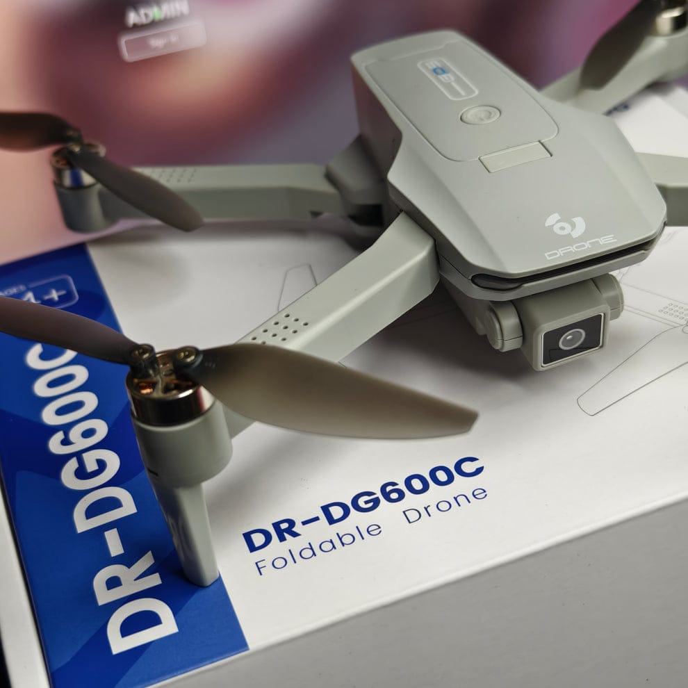 Dynalog DR-DG600C Foldable GPS Drone with Brushless Motor & Mini Display Remote