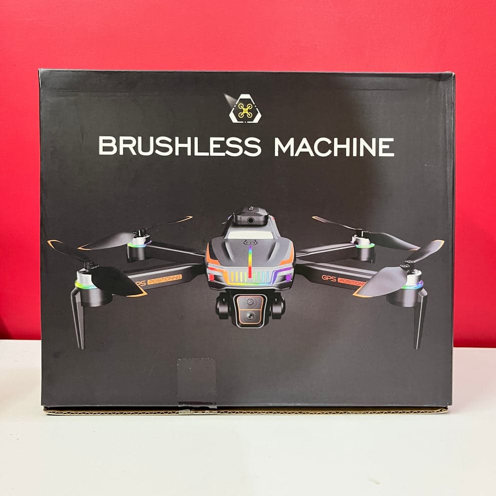 J6 PRO GPS DRONE WITH MINI DISPLAY IN REMOTE & DUAL BATTERY(Brushless Motor)