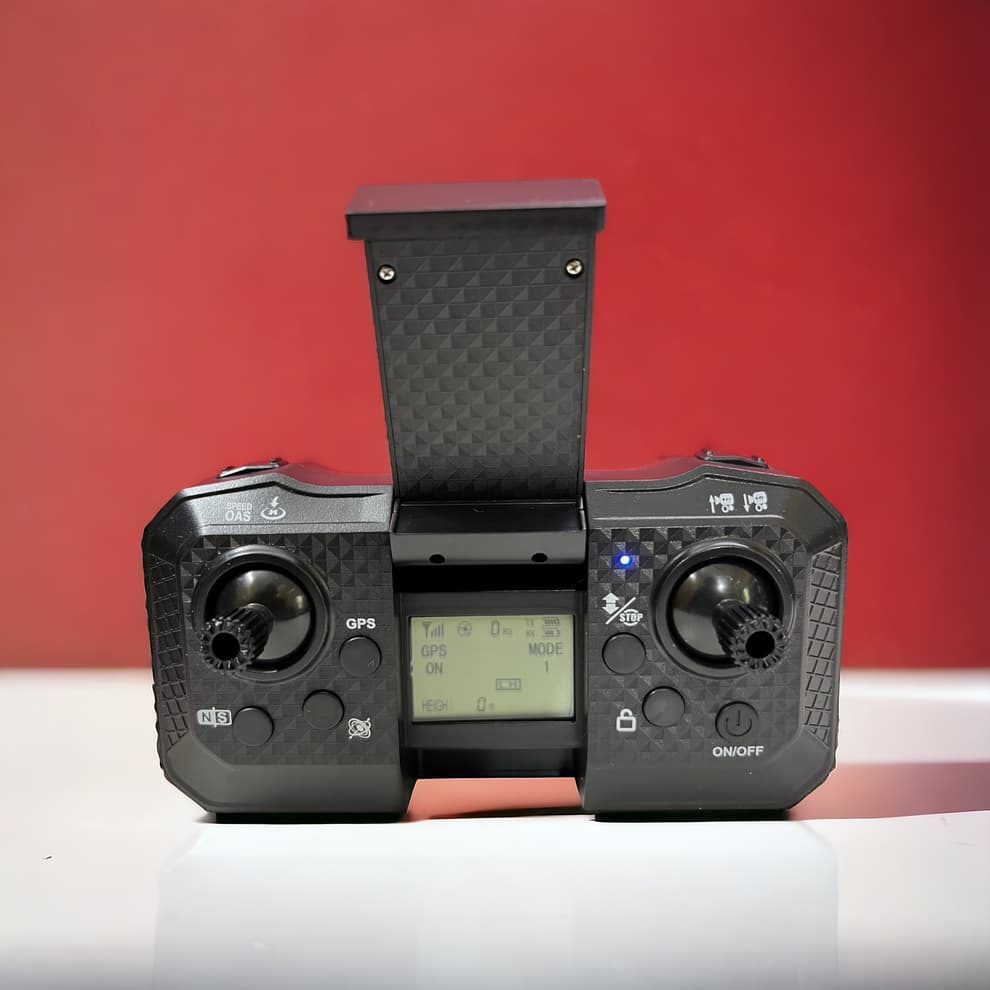 J6 PRO GPS DRONE WITH MINI DISPLAY IN REMOTE & DUAL BATTERY(Brushless Motor)