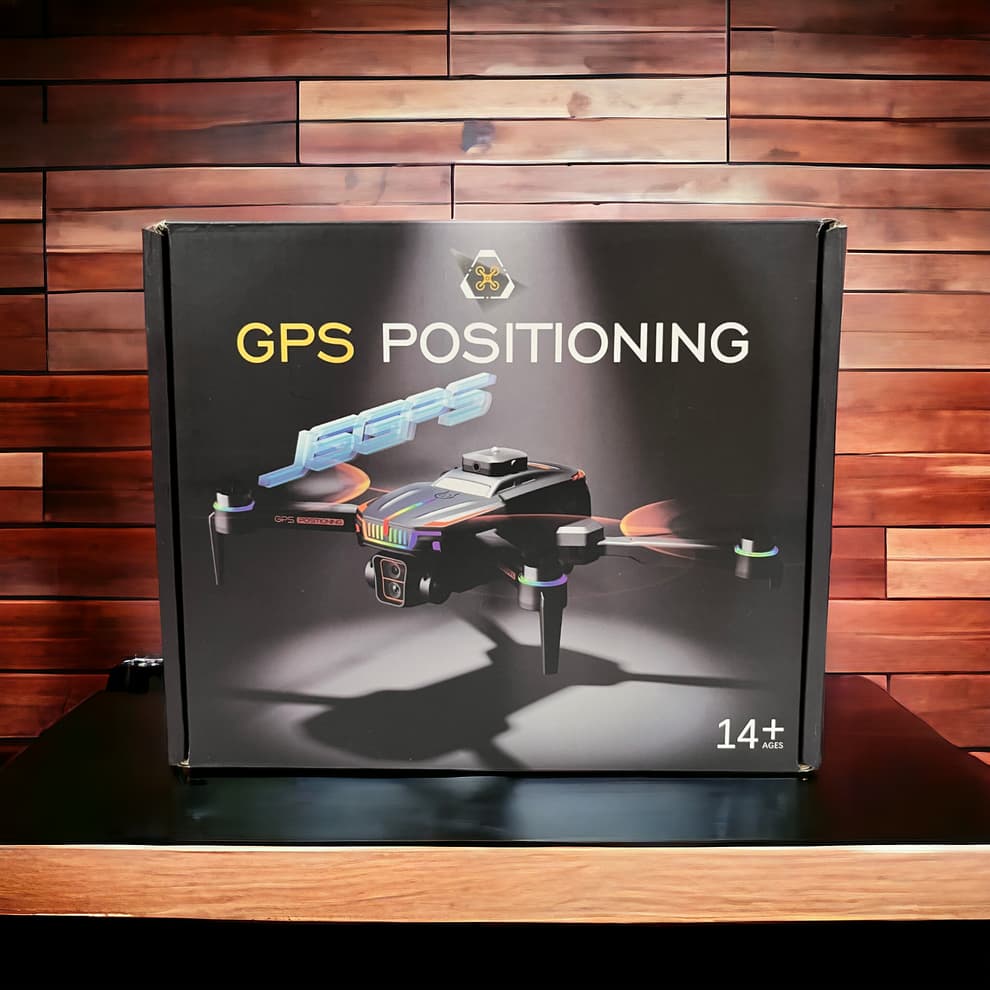 J6 PRO GPS DRONE WITH MINI DISPLAY IN REMOTE & DUAL BATTERY(Brushless Motor)