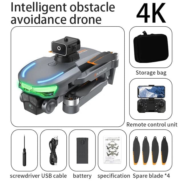 A17 Aerial Drone with Brushless Motor & Gimble Camera