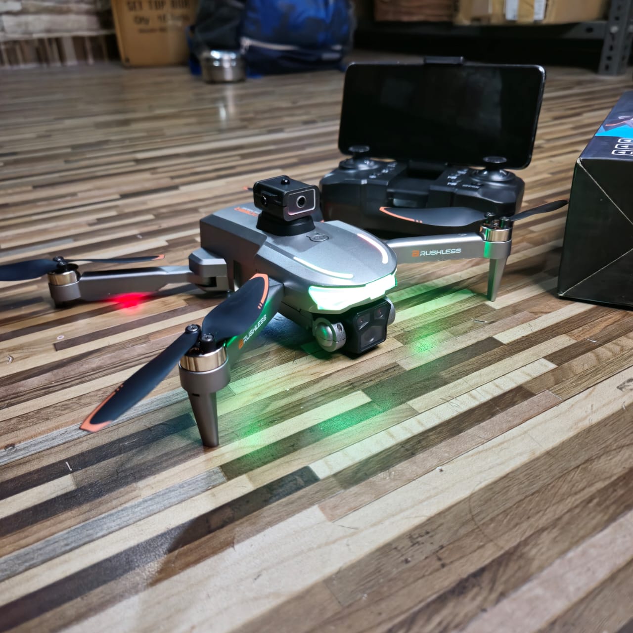 A17 Aerial Drone with Brushless Motor & Gimble Camera