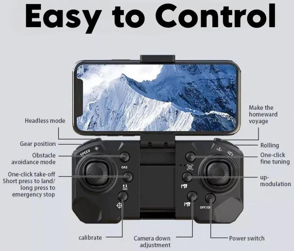 A17 Aerial Drone with Brushless Motor & Gimble Camera