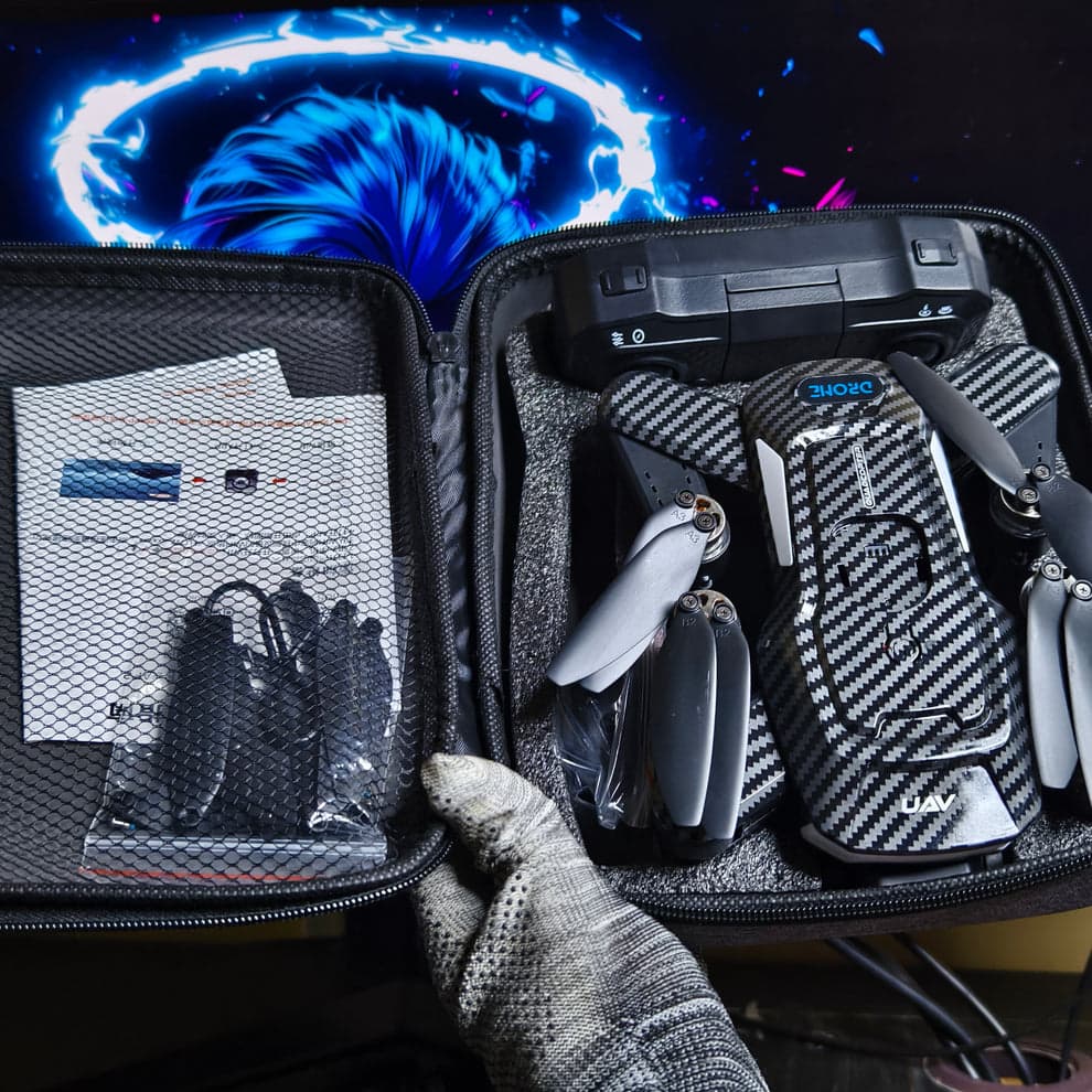 W3 Max Drone with Brushless Motor, Gimbal Camera & Carbon Fiber Body