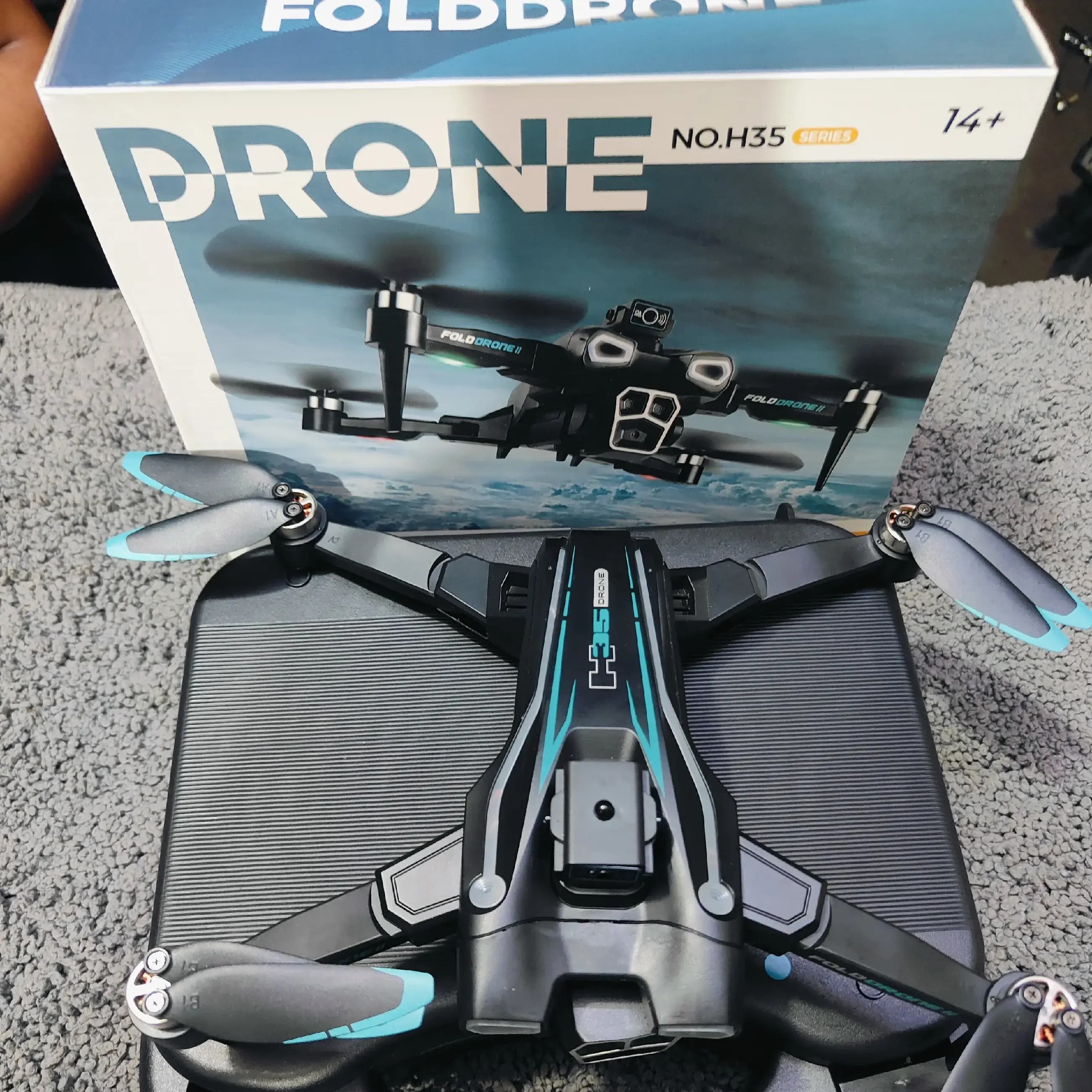 H35 Drone with 3 Axis Gimbal Camera & Brushless Motor