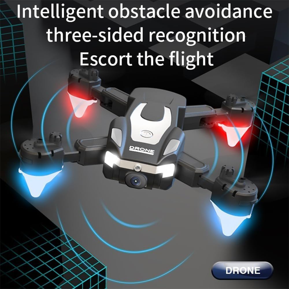 J2 Drone with Remote Control, Camera, 360° Rotation, Phone Holder, Spare Propellers