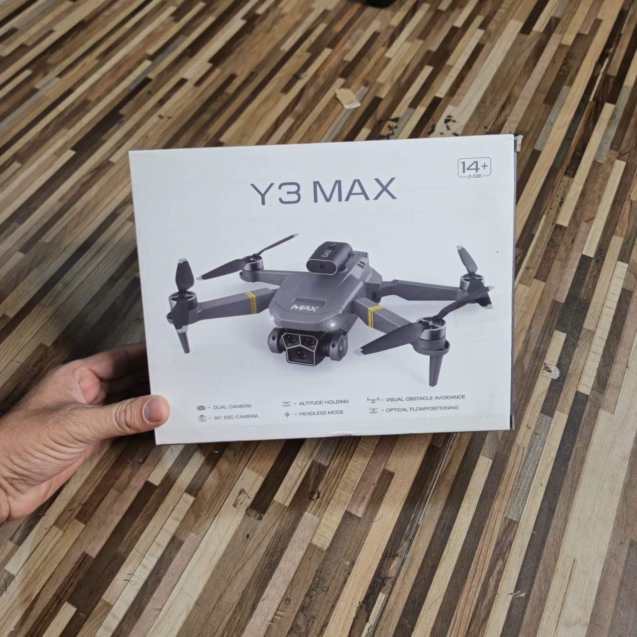 Y3 Max Triple Camera Drone with HD Camera β Capture Stunning Aerial Footage
