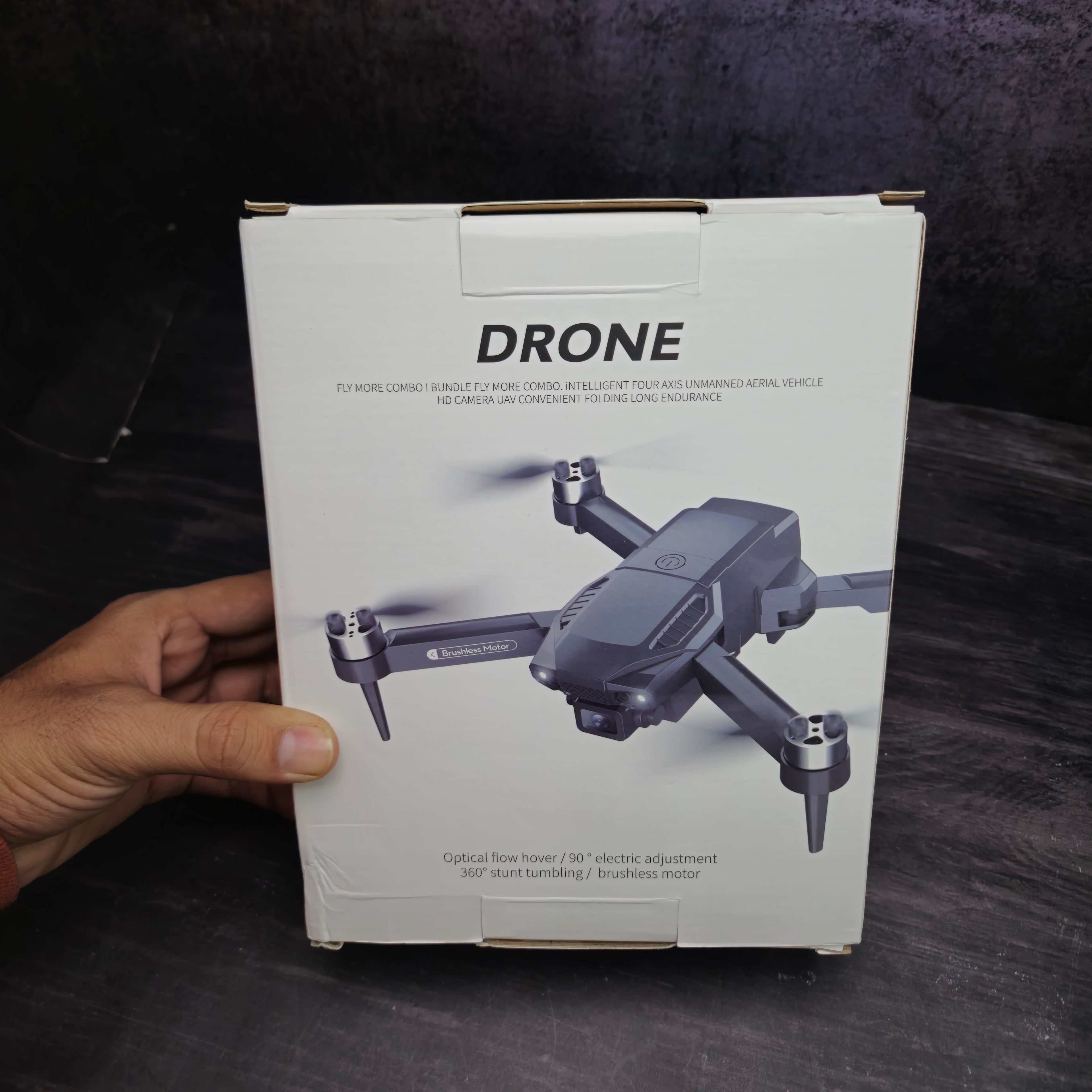 F198 Brushless HD Mini Camera Drone โ Compact Quadcopter for Stunning Aerial Photography