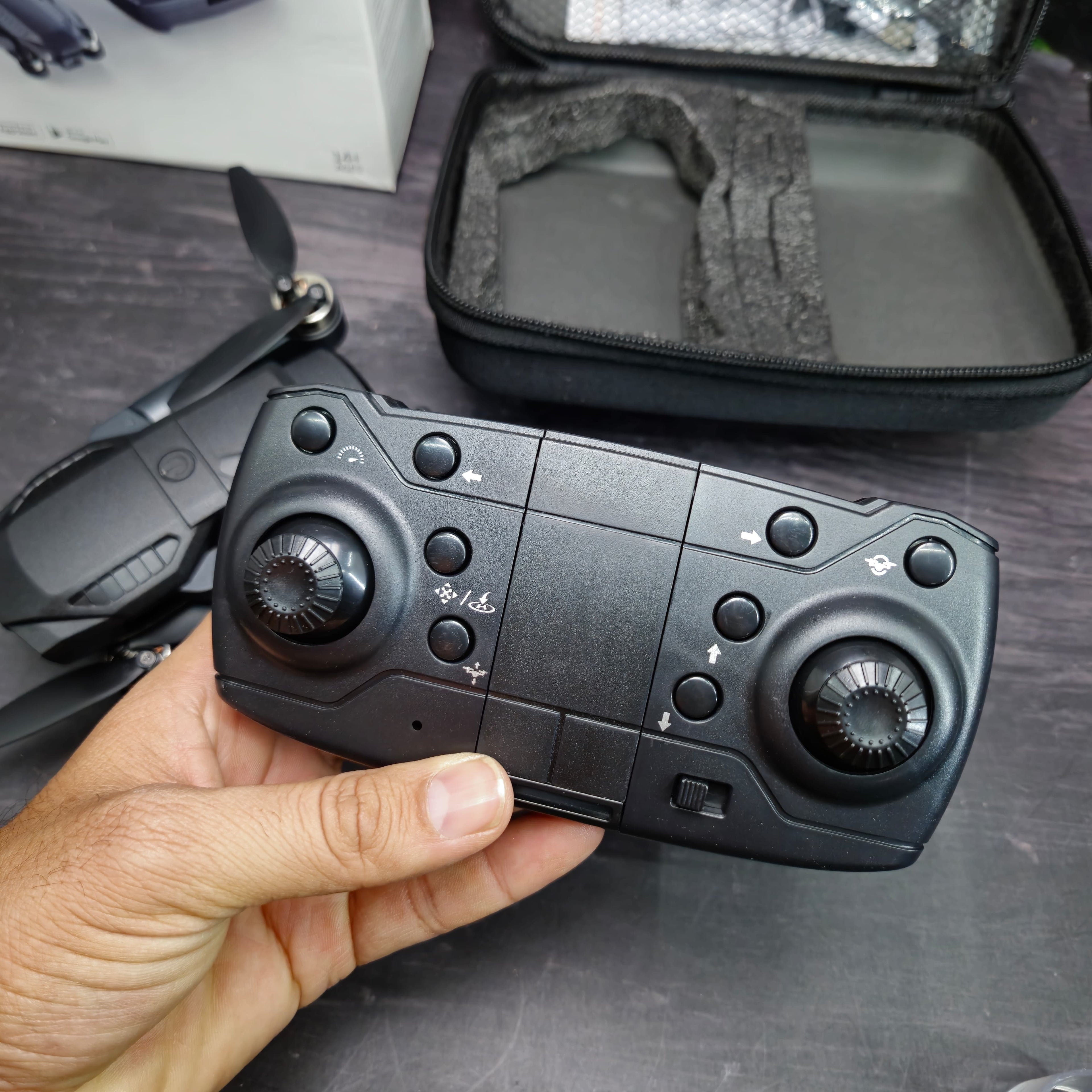 F198 Brushless HD Mini Camera Drone โ Compact Quadcopter for Stunning Aerial Photography