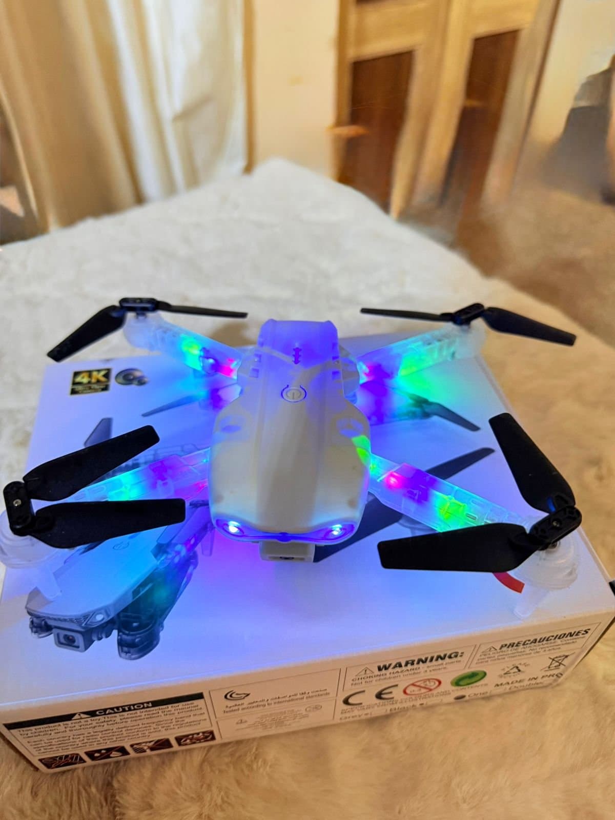 D8 Pro Wings Lighting Drone: High-Performance Aerial Brilliance with LED Illumination