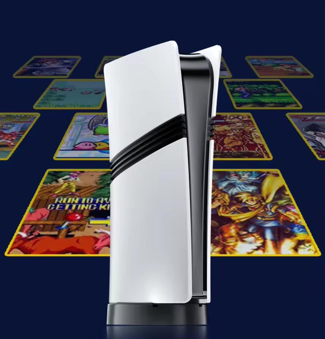 GS5 Pro Classic TV Video Game Console with 30000 Games and 1080 Output with 53 Simulators for PSP Games