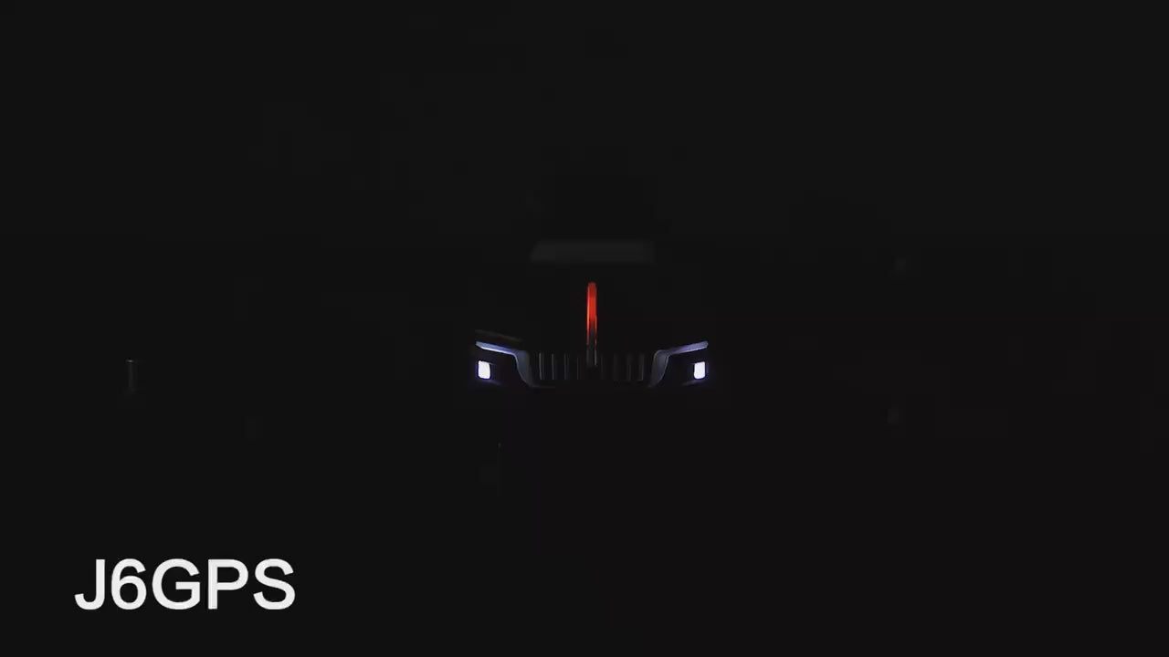 J6 PRO GPS DRONE WITH MINI DISPLAY IN REMOTE & DUAL BATTERY(Brushless Motor)