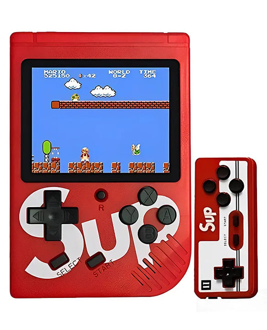 SUP 400 in 1 Retro Game Box with Remote Control for 2 Player, Handheld Classical Game Can Play On TV, 400 Games Like Contra, Tank, Bomber Man, Aladdin, Etc.