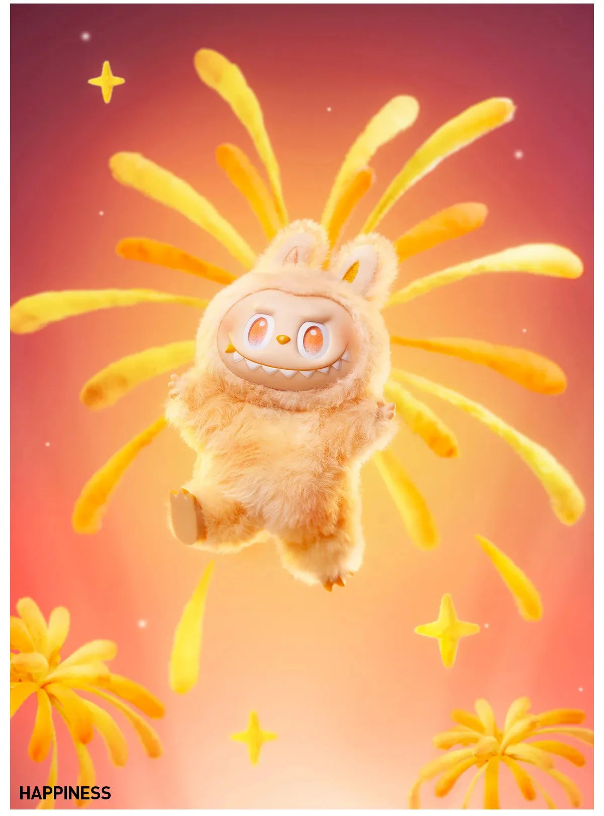 Cute Monster Labubu Toy Big Into Energy Plush Blind Box Pack Of 1