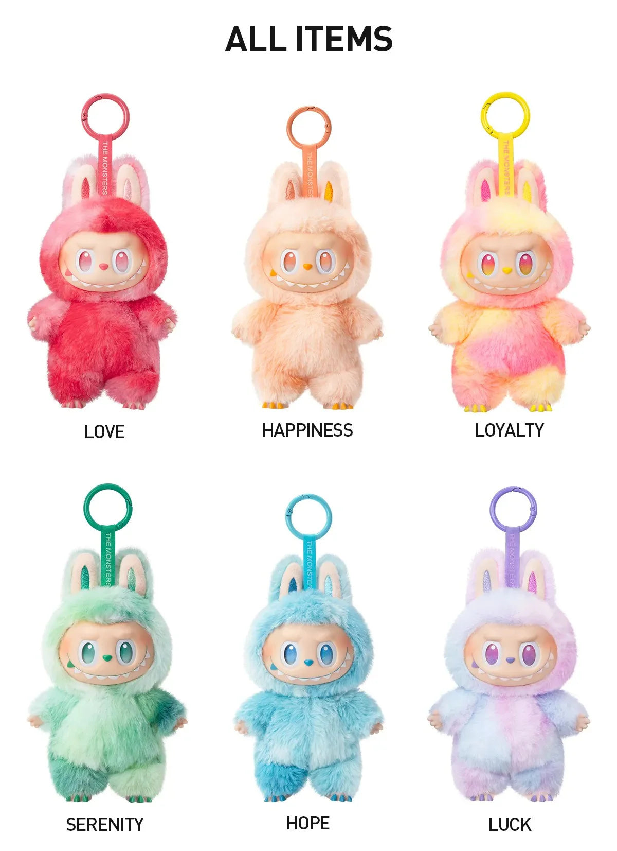 Cute Monster Labubu Toy Big Into Energy Plush Blind Box Pack Of 1