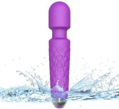 Rechargeable Electric Wand Massager Wand | 20 Vibration Modes, Flexible Head | Deep Tissue Pain Relief for Neck, Back, Legs & Shoulders