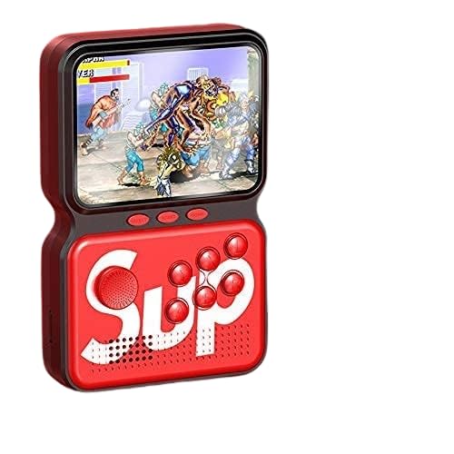 SUP Classic Retro Arcade Handheld Game Console with 900+ Classic Games, Supports TV Connection, Perfect for Kids & Adults (Multicolor)
