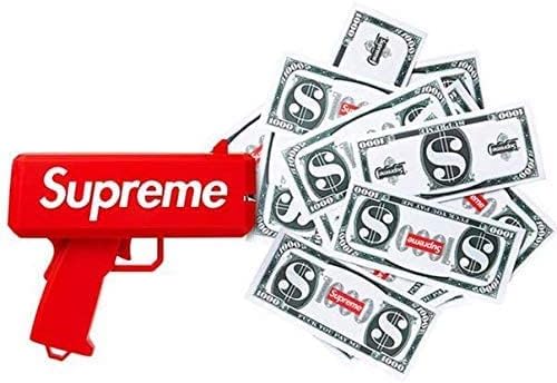 Cash Cannon Money Gun Toy – Battery Operated Party Blaster for Kids & Adults