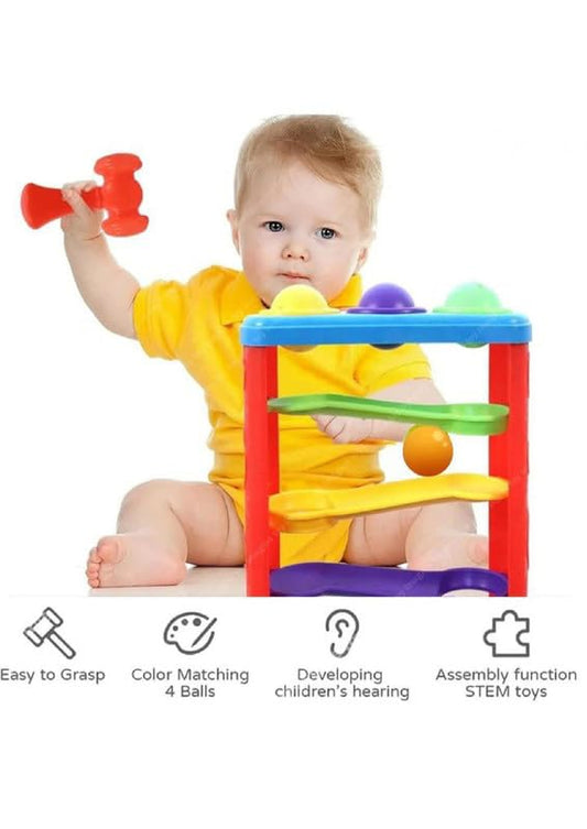 Hammer Ball Game for Kids |Hammering & Pounding Toys, Hammer Knock Ball Toys for Kids | Suitable for 3 Years and Above