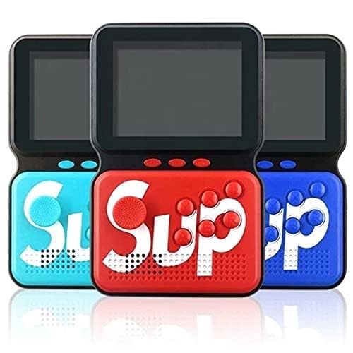 SUP Classic Retro Arcade Handheld Game Console with 900+ Classic Games, Supports TV Connection, Perfect for Kids & Adults (Multicolor)