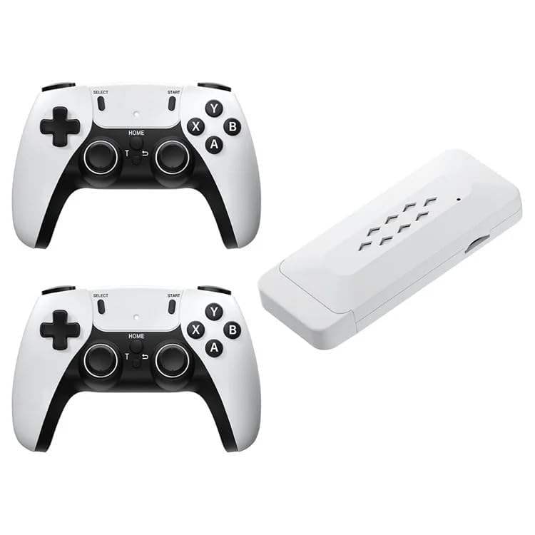 M22 Game Stick with 30,000+ Games & Dual Wireless Controller- Wireless HD, 52 Emulators, 30,000+ Games, 64GB, Classic Edition with Tekken Game