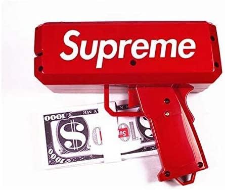 Cash Cannon Money Gun Toy – Battery Operated Party Blaster for Kids & Adults