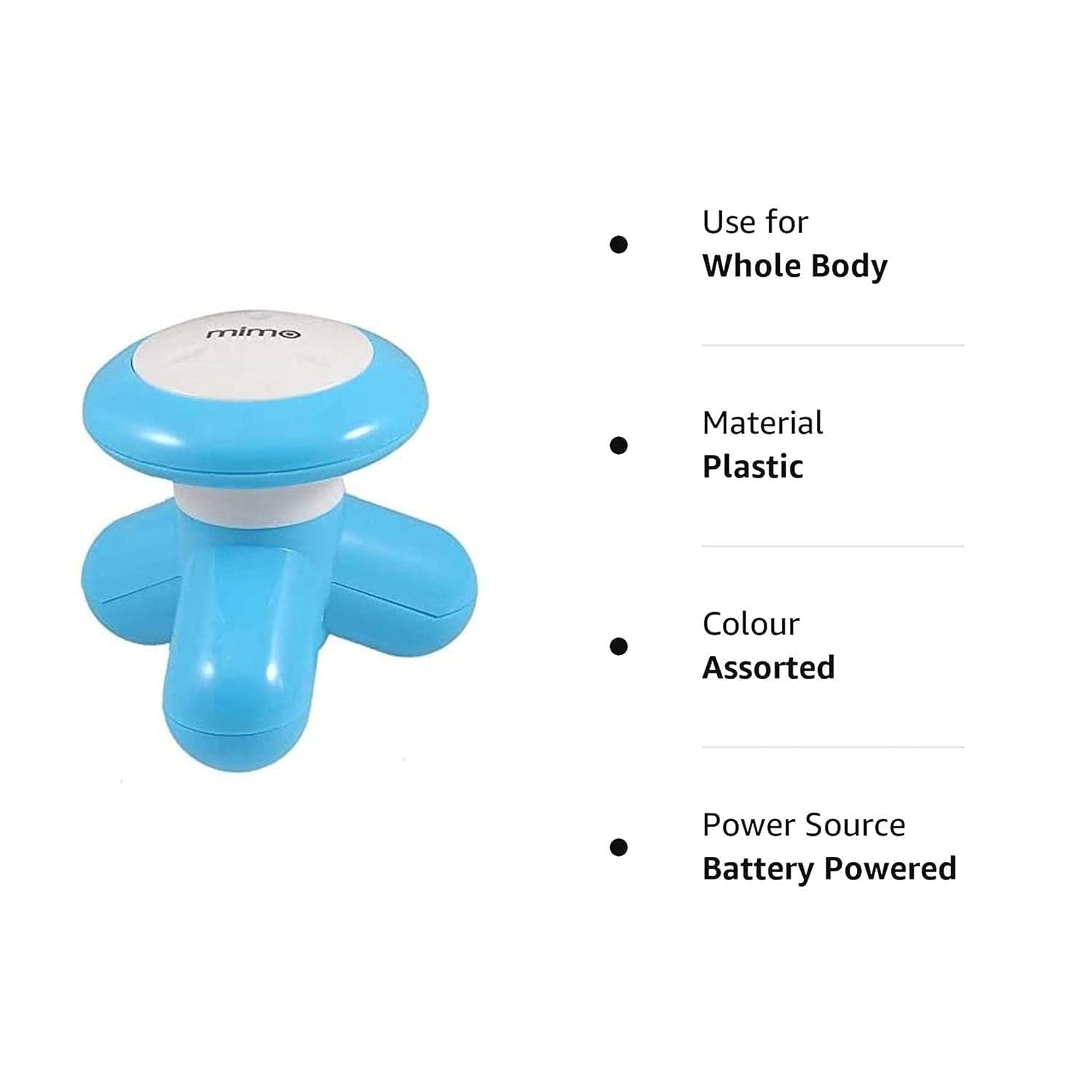 MIMO Mini USB Electric Massager – Compact Handheld Vibration Massager for Stress & Muscle Relief
