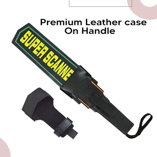 Handheld Metal Detector Wand – High Sensitivity with Audio & Vibration Alerts for Security Checks
