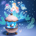 Rotating Star Projector Night Light for Kids – 12 Film Shades Baby Room Decor Lamp & Sleep Machine
