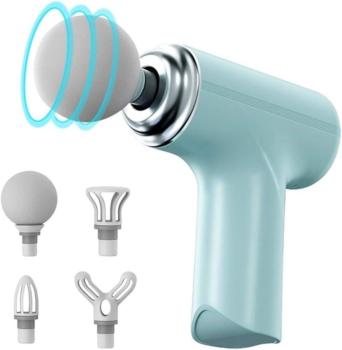 Mini Massager Machine for Pain Relief - Body, Neck, Shoulders, Back, Arms & Feet Massager- 6 Speed Settings | Type-C Charging