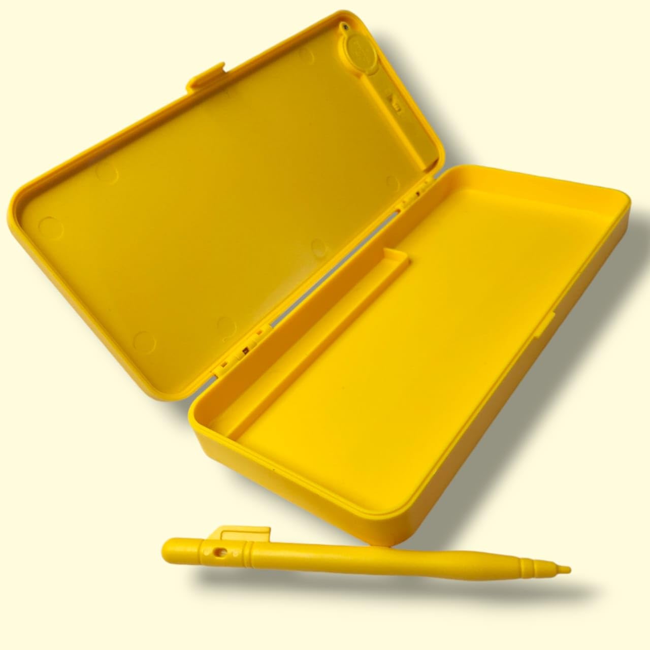 LCD Drawing Pen Case – 11.5 x 21.5 cm, Easy Writing with Eye Protection, Lock Screen, One-Key Erase, Explosion-Proof Design, Replaceable Battery, Lock Key, Large Space (Multicolor)