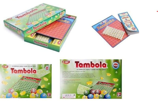 Dolly Tambola Game Set, 600 Tickets, Indoor Game for Kids and Adults