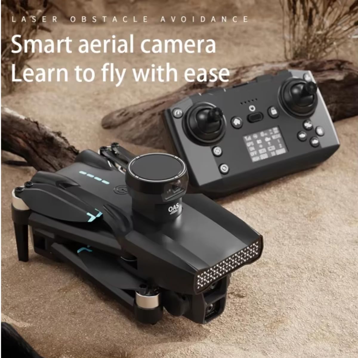 M101 GPS Drone with 8K UHD Camera – 30 Min Flight Time, GPS Auto Return, 5GHz FPV, Brushless Motor, Foldable Quadcopter with 3D Flips & Headless Mode for Aerial Photography