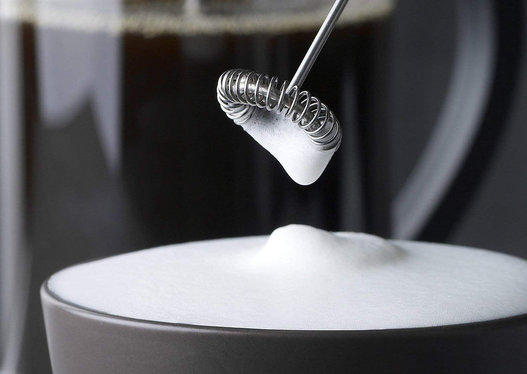 Electric Coffee Foamer & Milk Frother – Handheld Drink Mixer with ABS Handle for Cappuccino, Lemonade & More