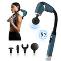 Massage Gun Deep Tissue – Handheld Percussion Massager with Display Screen, 12MM Portable Muscle Pain Relief for Back, Neck, Waist – 3 Modes & 6 Speeds. Official, Available from Gude Health