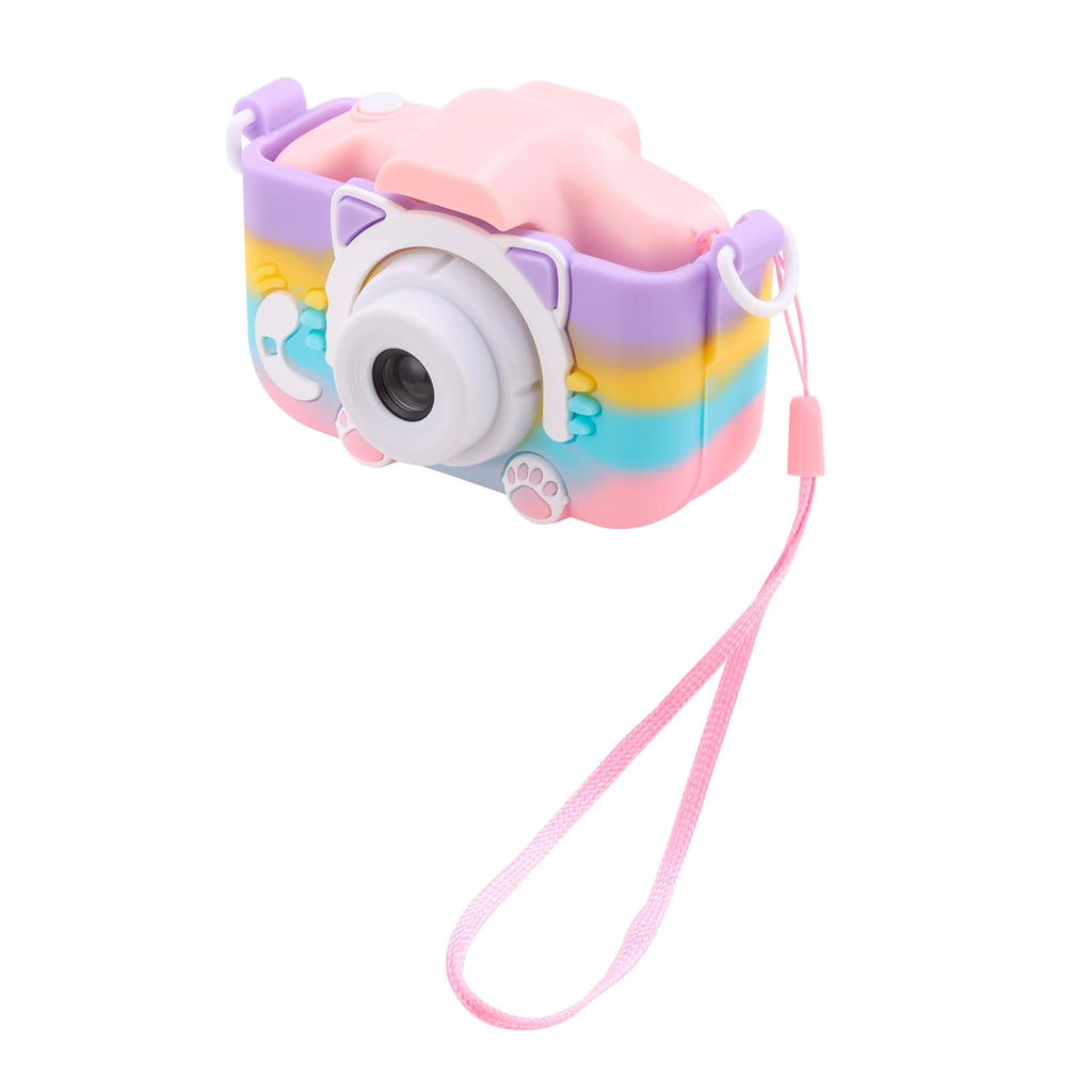 Kids Digital Camera – 12MP Photo, 1080p Video, Games & USB Rechargeable | Shockproof & Child-Friendly Design