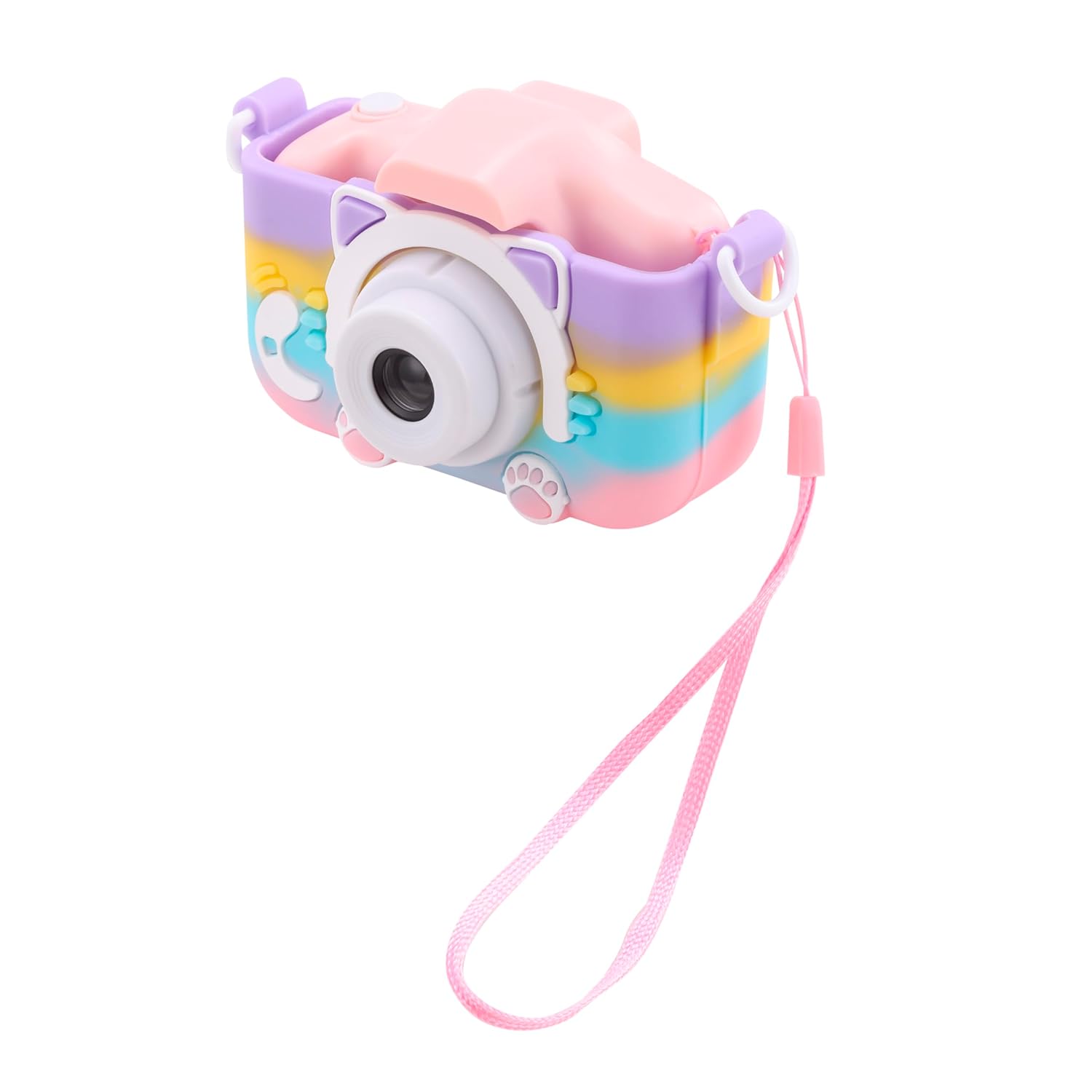 Kids Digital Camera – 12MP Photo, 1080p Video, Games & USB Rechargeable | Shockproof & Child-Friendly Design