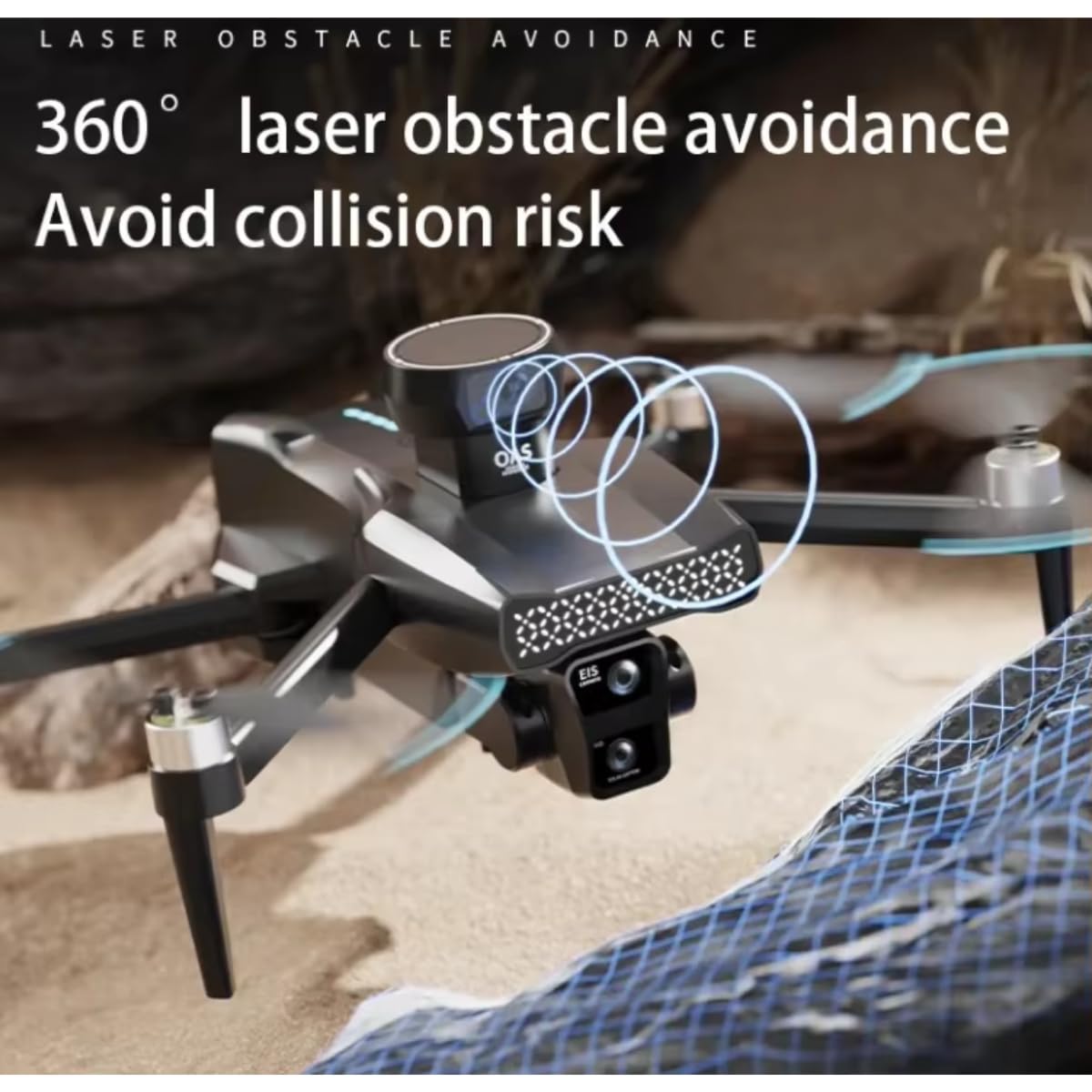 M101 GPS Drone with 8K UHD Camera – 30 Min Flight Time, GPS Auto Return, 5GHz FPV, Brushless Motor, Foldable Quadcopter with 3D Flips & Headless Mode for Aerial Photography