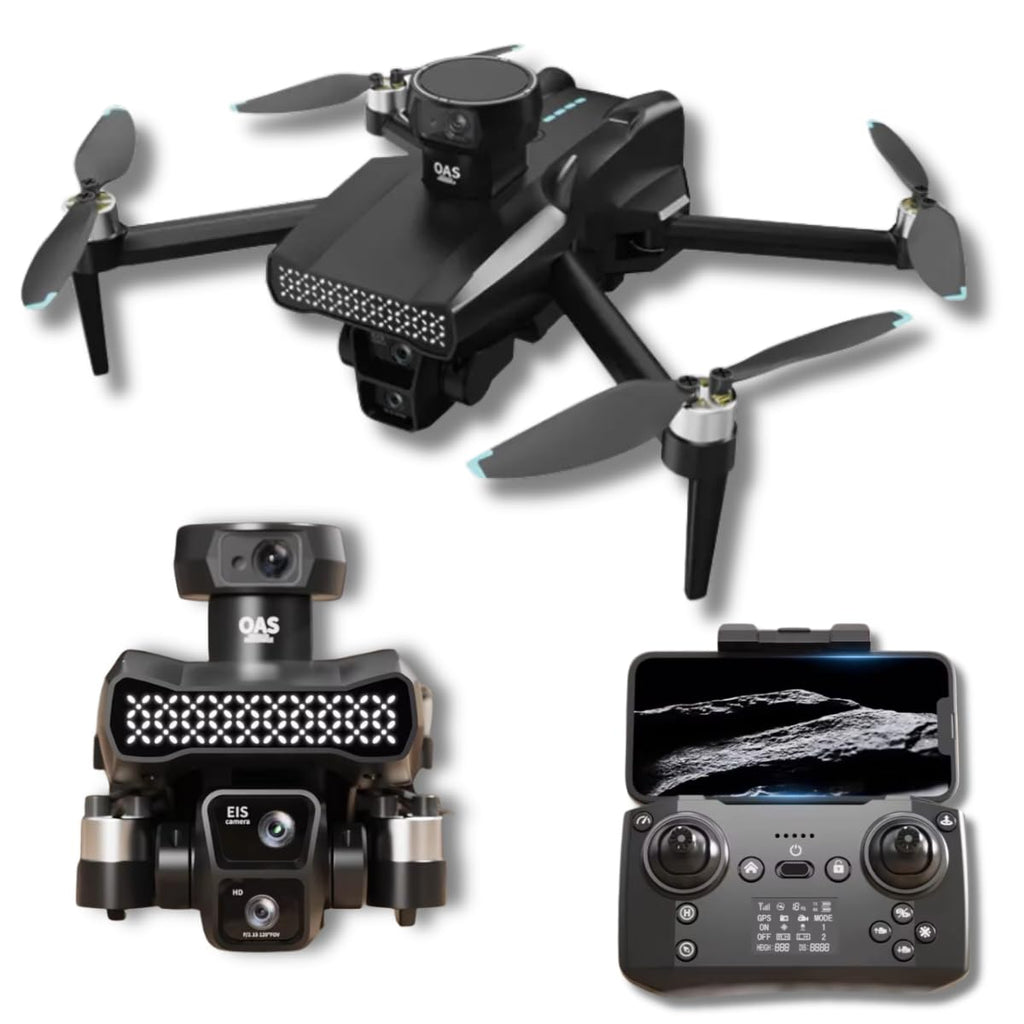 M101 GPS Drone with 8K UHD Camera – 30 Min Flight Time, GPS Auto Return, 5GHz FPV, Brushless Motor, Foldable Quadcopter with 3D Flips & Headless Mode for Aerial Photography