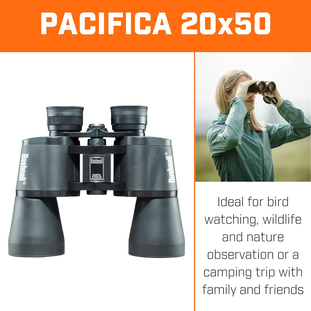 Bushnell 20 x 50mm Super High-Powered Porro Prism Binoculars